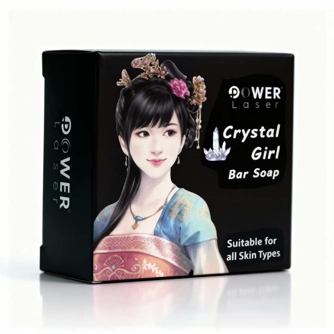 Power Laser Crystal Girl Whitening Bar - 100g