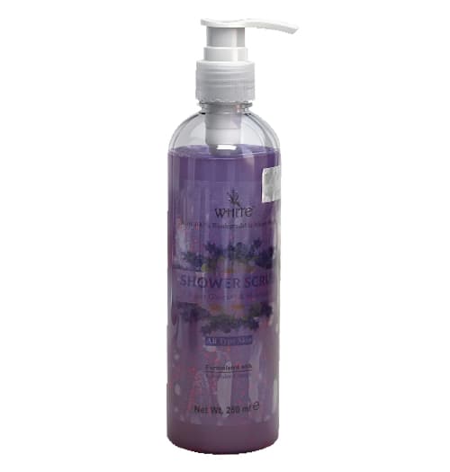 White Shower Scrub - 250ml