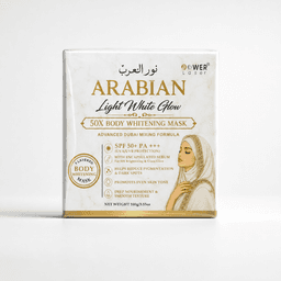 ARABIAN Light White Glow 50X BODY WHITENING MASK - 100g view 2