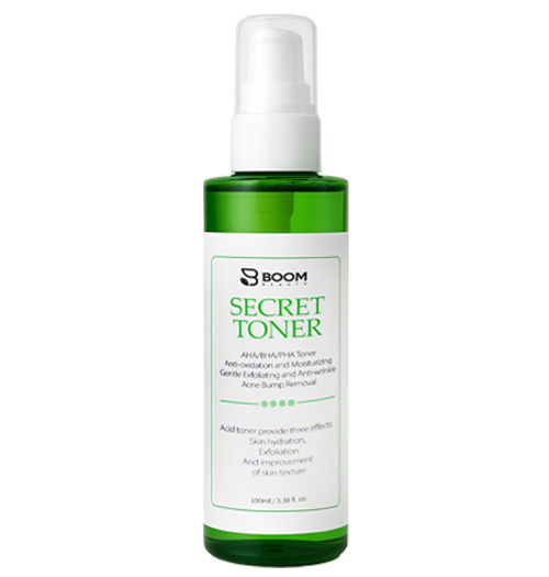 Boom Beauty Secret Toner (AHA/BHA/PHA) - 100ml