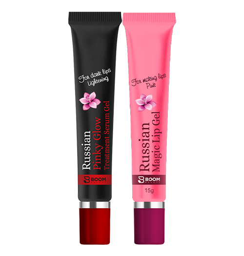 Boom Beauty Russian Magic Lip Gel Set (15gx2) - 30g