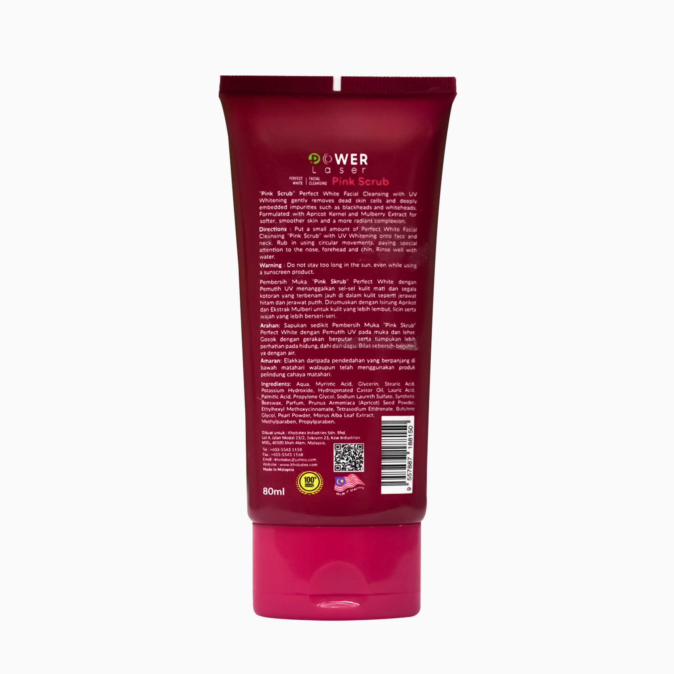 Power Laser Pink Scrub - 100ml