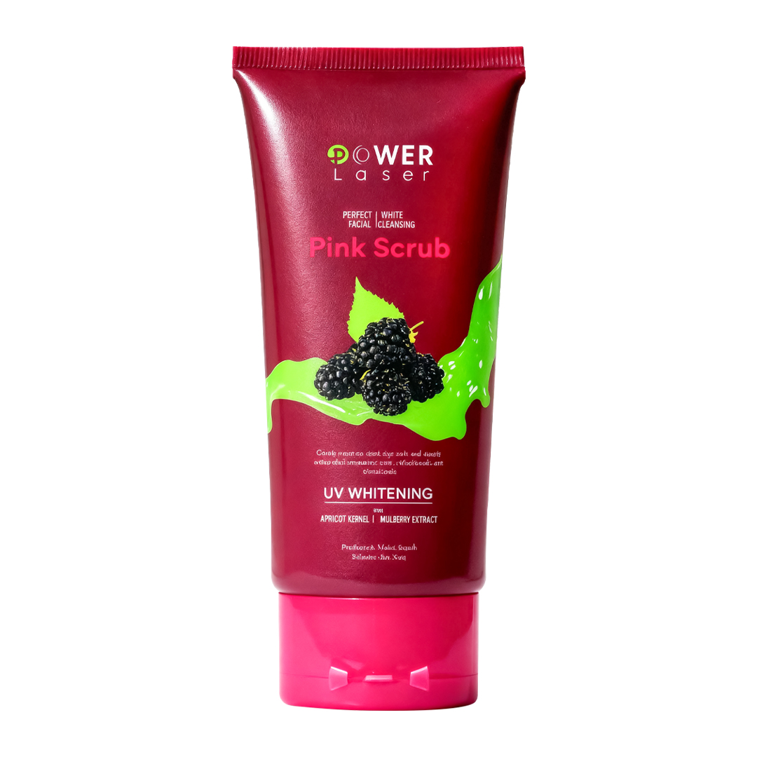 Power Laser Pink Scrub - 100ml