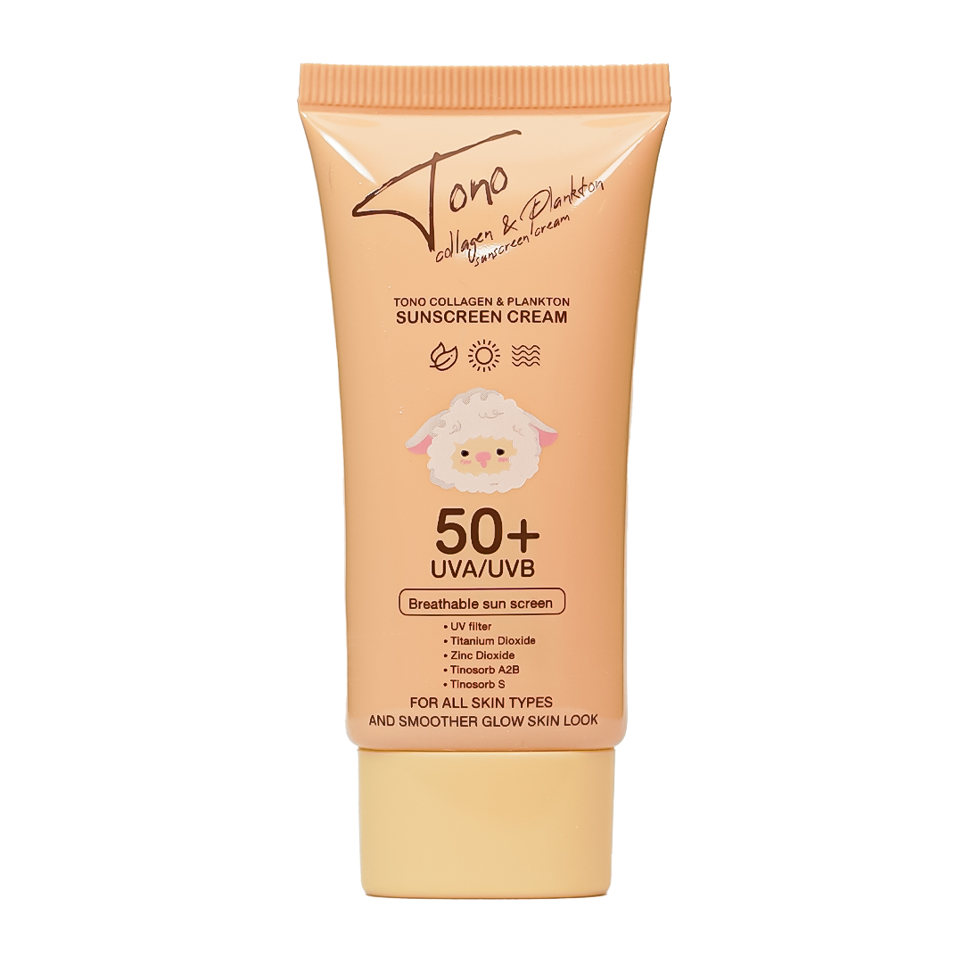 Tono Brand Plankton & Collagen Sunscreen Cream - 25ml