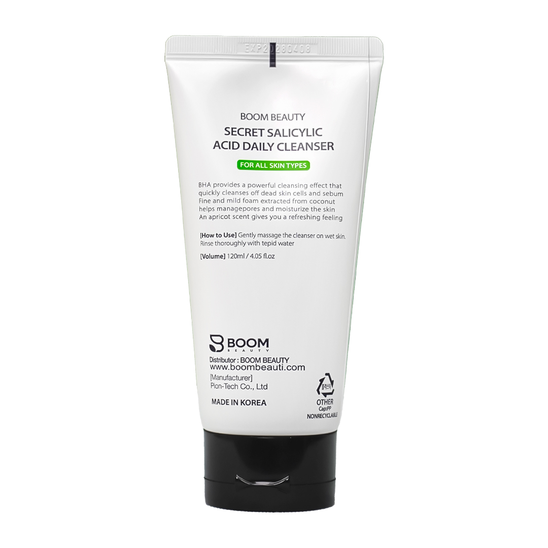 Boom Beauty Secret Salicylic Acid Daily Cleanser - 120ml