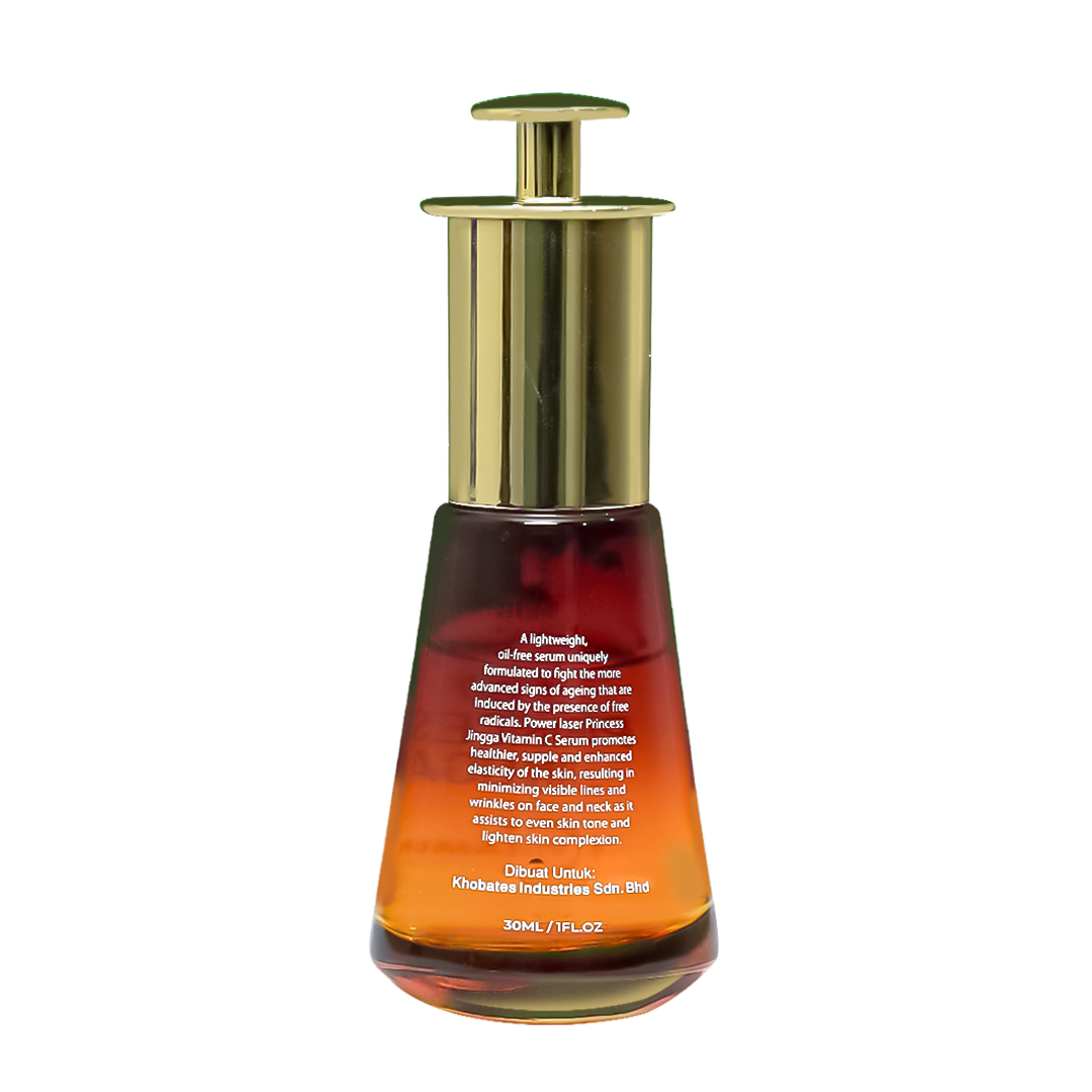 Power Laser Princess Jingga Vitamin C Serum (Oil Free) - 30ml