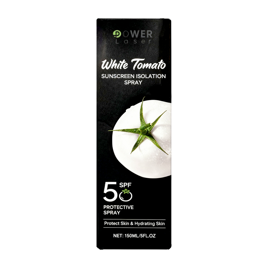 Power Laser White Tomato Sunscreen Isolation Spray With Spf50 - 150ml