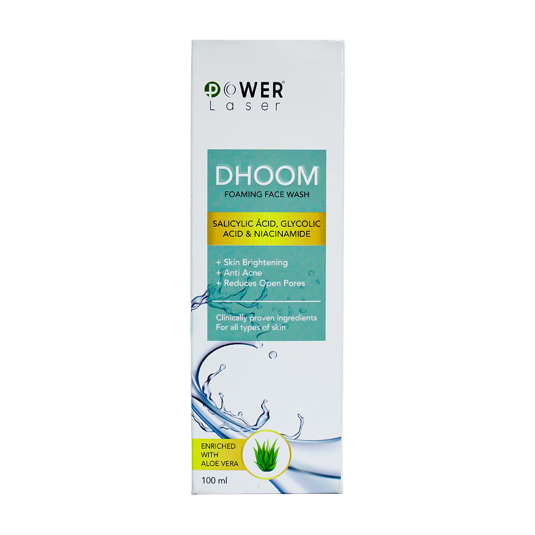 Power Laser Dhoom Foaming Face Wash - 100ml
