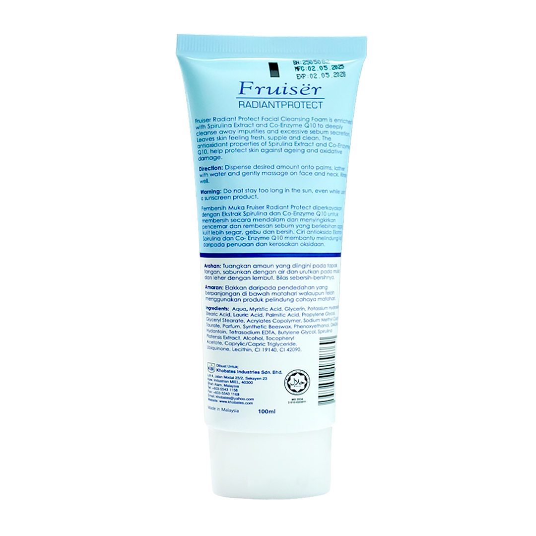 Fruiser RP Moisturizing Facial Cleansing Foam - 100ml