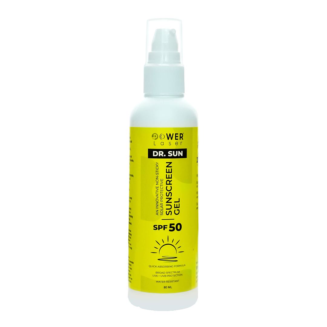 Power Laser Dr. Sun Sunscreen Gel With Spf50 - 80ml