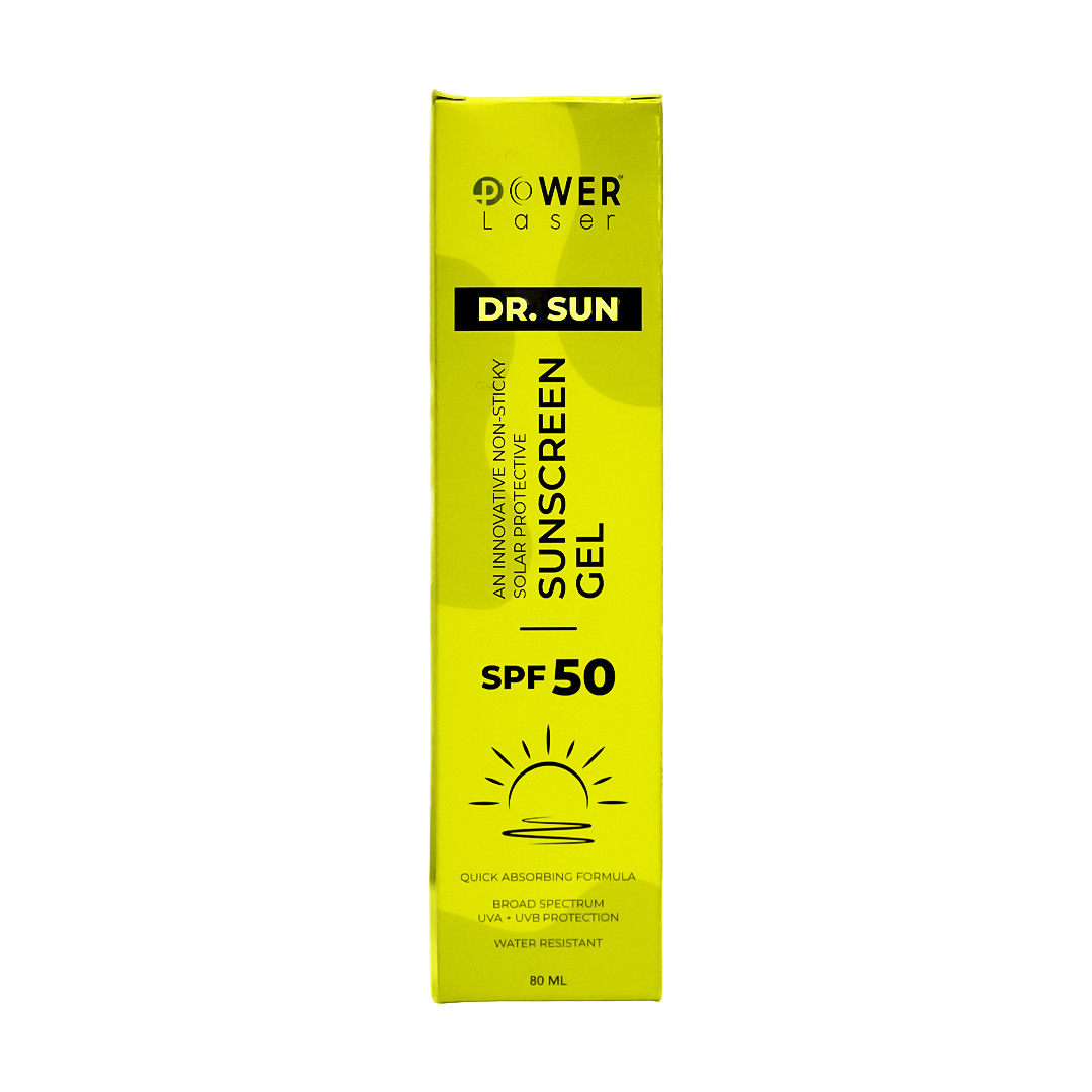 Power Laser Dr. Sun Sunscreen Gel With Spf50 - 80ml