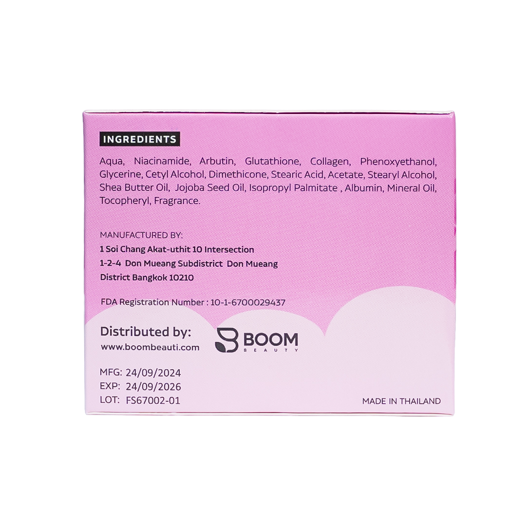 Boom Beauty Egg White Body Cream Set