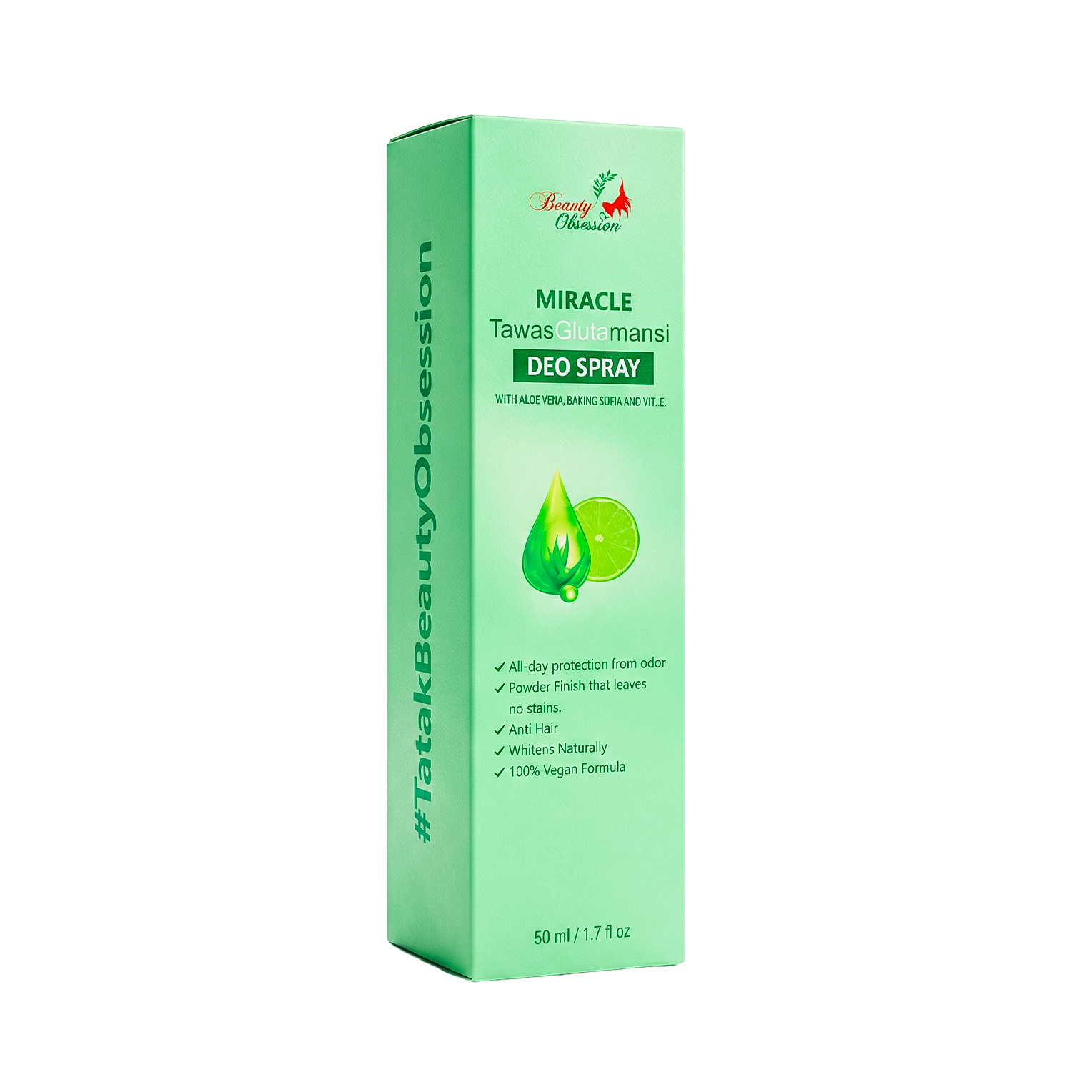 Miracle Tawas Gluta Mansi DEO SPRAY - 50 ml